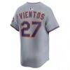 Mark Vientos New York Mets Nike All-Star Limited Jersey - Gray - Alt2