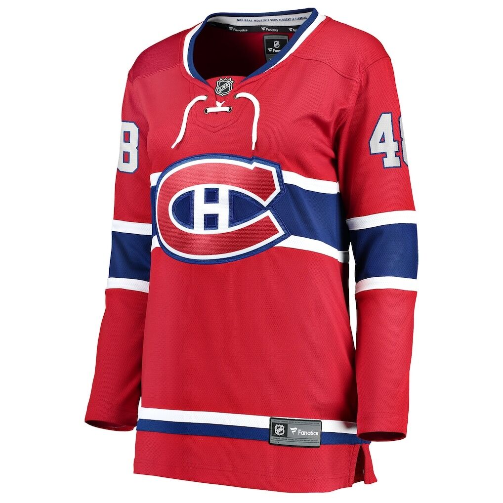Lane Hutson Montreal Canadiens Fashion7 Women's Home Breakaway Player Jersey