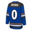 Gilbert Arenas Washington Wizards Mitchell & Ness Youth Maxxed Out 2.0 Fashion Hockey Jersey - Blue - Detail View