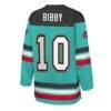 Mike Bibby Memphis Grizzlies Mitchell & Ness Youth Maxxed Out 2.0 Fashion Hockey Jersey - - Detail View