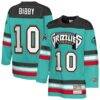 Mike Bibby Memphis Grizzlies Mitchell & Ness Youth Maxxed Out 2.0 Fashion Hockey Jersey - - Front View