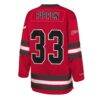 Scottie Pippen Chicago Bulls Mitchell & Ness Youth Maxxed Out 2.0 Fashion Hockey Jersey - Red - Detail View