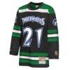 Kevin Garnett Minnesota Timberwolves Mitchell & Ness Youth Maxxed Out 2.0 Fashion Hockey Jersey - Black - Side View