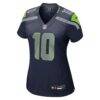 Cooper Kupp Seattle Seahawks Nike Women's Team Game Jersey - College Navy - Side View
