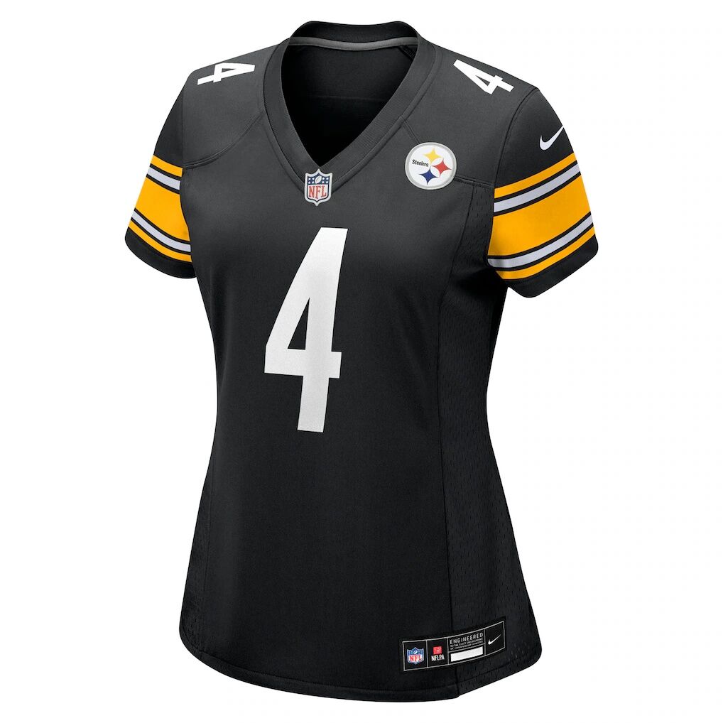 DK Metcalf Pittsburgh Steelers Nike Women's Team Game Jersey