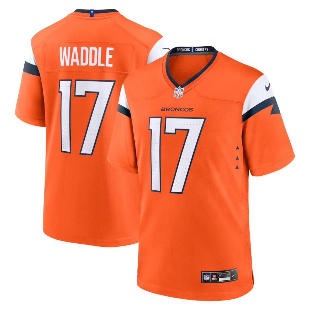 Jaylen Waddle Denver Broncos Nike Game Jersey