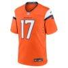 Jaylen Waddle Denver Broncos Nike Game Jersey - Orange - Side View