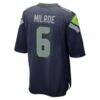 Jalen Milroe Seattle Seahawks Nike 2025 NFL Draft Game Jersey - - Detail View