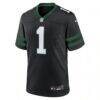 David Bailey New York Jets Nike Alternate Game Player Jersey - Black - Side View