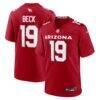 Carson Beck Arizona Cardinals Nike Game Jersey - - Front View