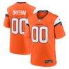 Tyler Onyedim Denver Broncos Nike Game Jersey - Orange - Front View