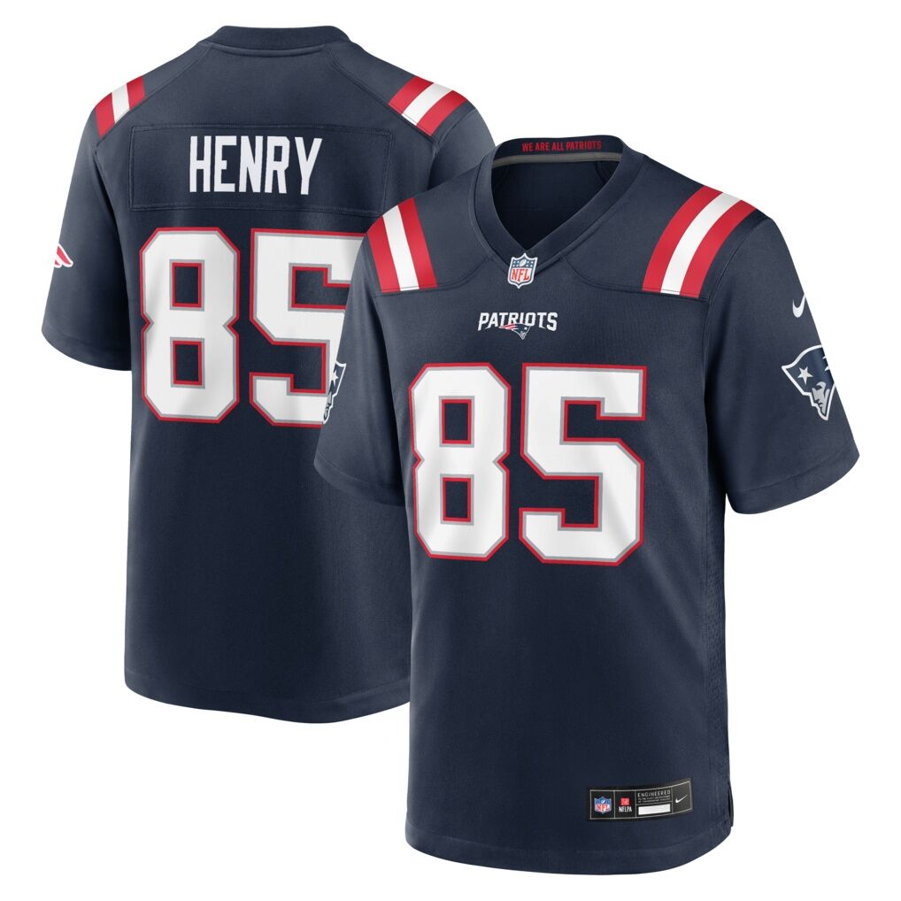 Hunter Henry New England Patriots Nike Team  Game Jersey