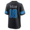 Isaac TeSlaa Detroit Lions Nike Alternate Game Player Jersey - Black - Detail View