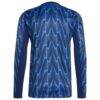 Arsenal adidas 2025/26 Away Replica Long Sleeve Jersey - Blue - Detail View