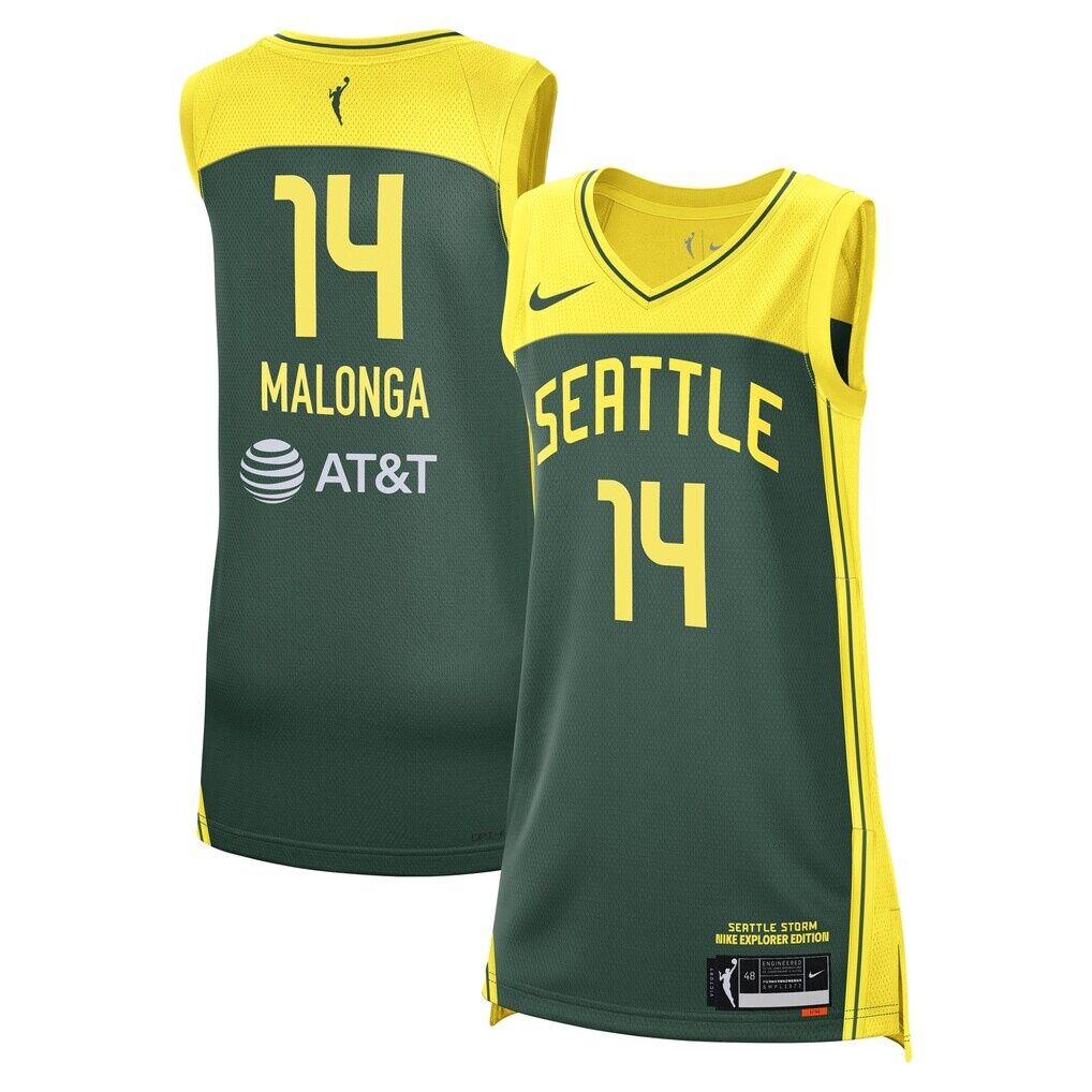 Dominique Malonga Seattle Storm Nike Unisex 2025 WNBA Draft Explorer Edition Victory Jersey
