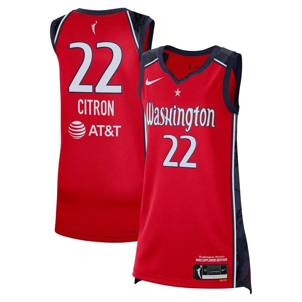 Sonia Citron Washington Mystics Nike Unisex 2025 WNBA Draft Explorer Edition Victory Player Jersey