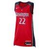 Sonia Citron Washington Mystics Nike Unisex 2025 WNBA Draft Explorer Edition Victory Player Jersey - Red - Side View