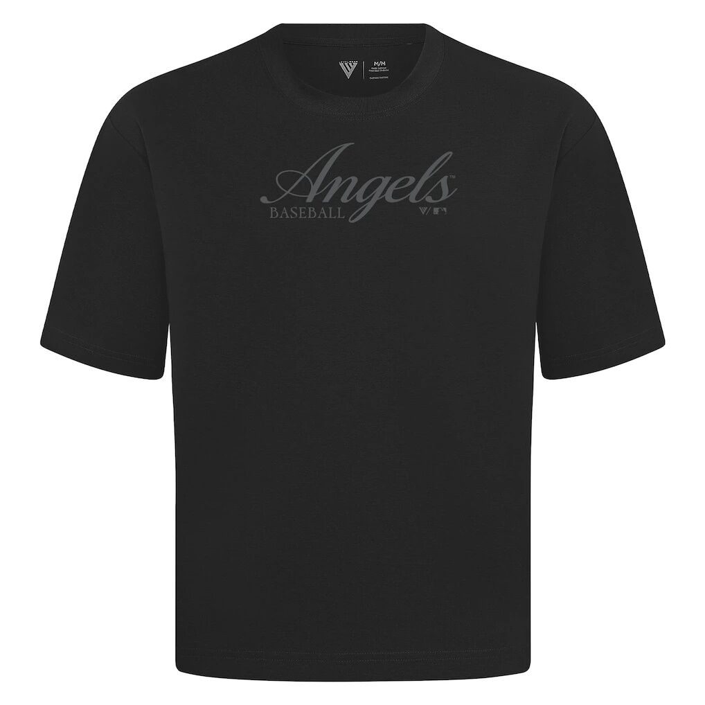 Los Angeles Angels Levelwear Ethereal Oversized Luxe Signature Knit T-Shirt