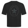 Houston Astros Levelwear Signet Oversized Luxe Signature Knit T-Shirt - Black - Detail View