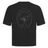 Toronto Blue Jays Levelwear Signet Oversized Luxe Signature Knit T-Shirt - Black - Detail View
