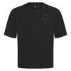Toronto Blue Jays Levelwear Signet Oversized Luxe Signature Knit T-Shirt - Black - Side View