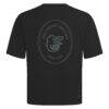 Baltimore Orioles Levelwear Signet Oversized Luxe Signature Knit T-Shirt - Black - Detail View
