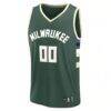 Milwaukee Bucks Fashion7 Fast Break Custom Jersey - Green - Side View