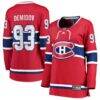 Ivan Demidov Montreal Canadiens Fashion7 Women's Home Breakaway Player Jersey - Red - Front View