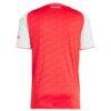 Arsenal adidas 2025/26 Home Replica Jersey - Red - Detail View