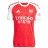 Arsenal adidas 2025/26 Home Replica Jersey - Red - Side View