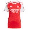 Arsenal adidas Women's 2025/26 Home Replica Jersey - Red - Side View