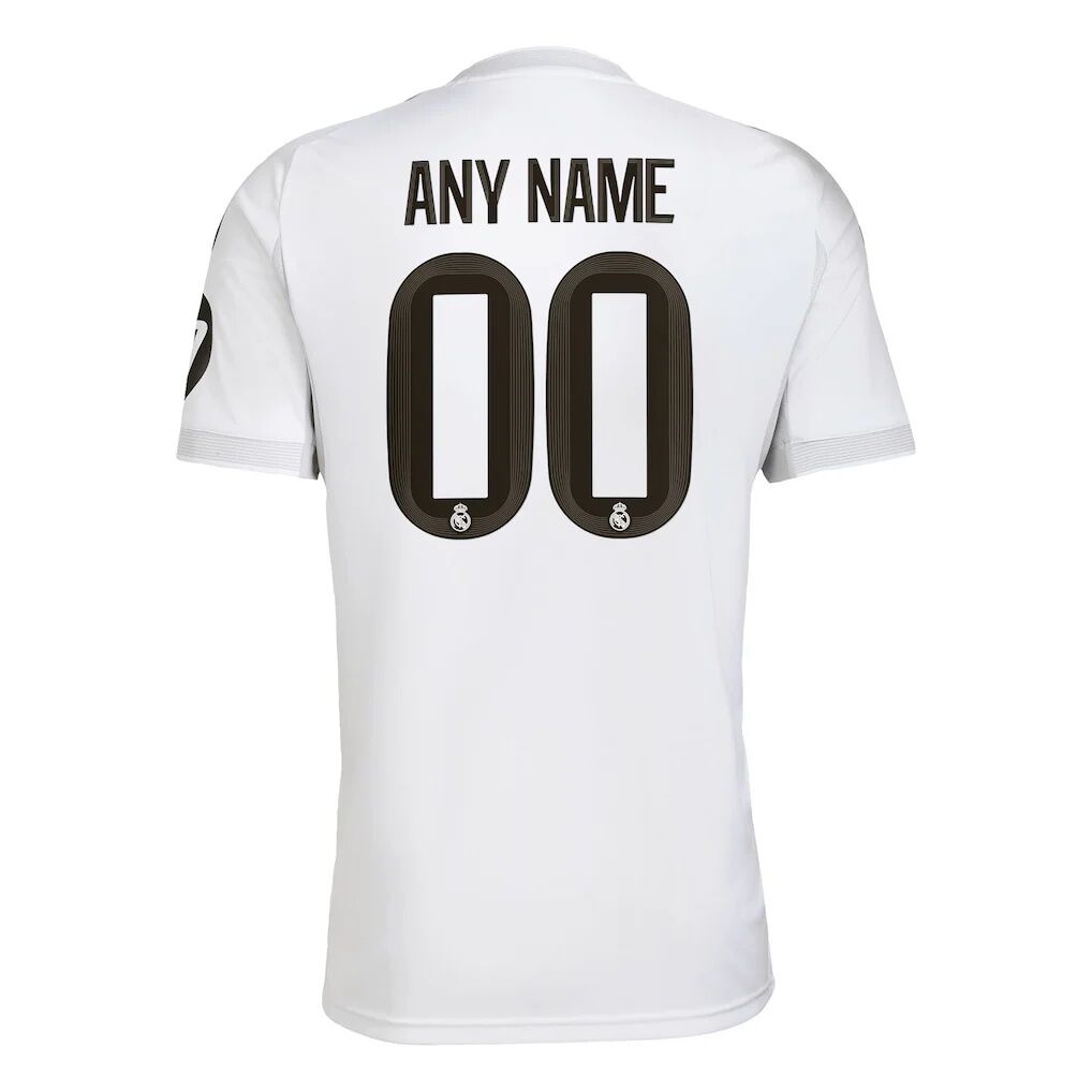 Real Madrid adidas 2025/26 Home Replica Custom Jersey