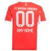 Bayern Munich adidas Youth 2025/26 Home Replica Custom Jersey - Red - Detail View