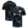 Racing Louisville FC Nike 2026 Third Stadium Replica Jersey - Black - Front View