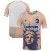 NJ/NY Gotham FC Nike 2026 Third Stadium Replica Jersey - Cream - Front View