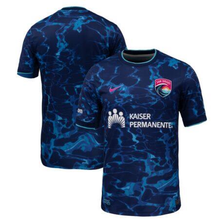 San Diego Wave FC Nike 2026 Secondary Stadium Replica Jersey - Navy - Front View