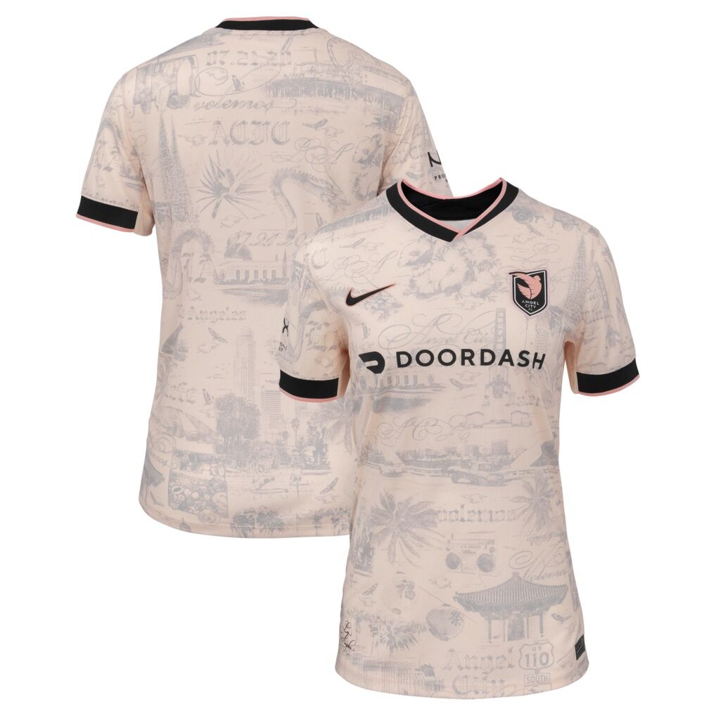 Angel City FC Nike Women's 2026 Secondary Stadium Replica Jersey - Tan