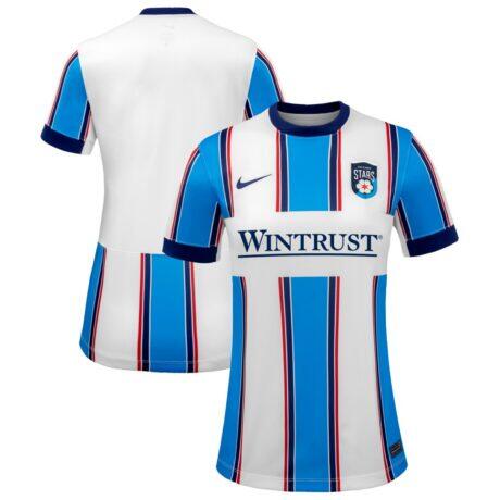 Chicago Stars FC Nike Women's 2026 Primary Stadium Replica Jersey - White - Front View