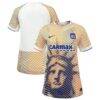 NJ/NY Gotham FC Nike Women's 2026 Third Stadium Replica Jersey - Cream - Front View