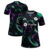 Racing Louisville FC Nike Women's 2026 Third Stadium Replica Jersey - Black - Front View