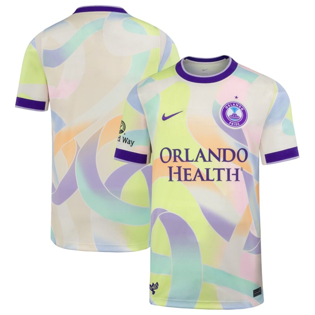 Orlando Pride Nike Youth 2026 Secondary Stadium Replica Jersey