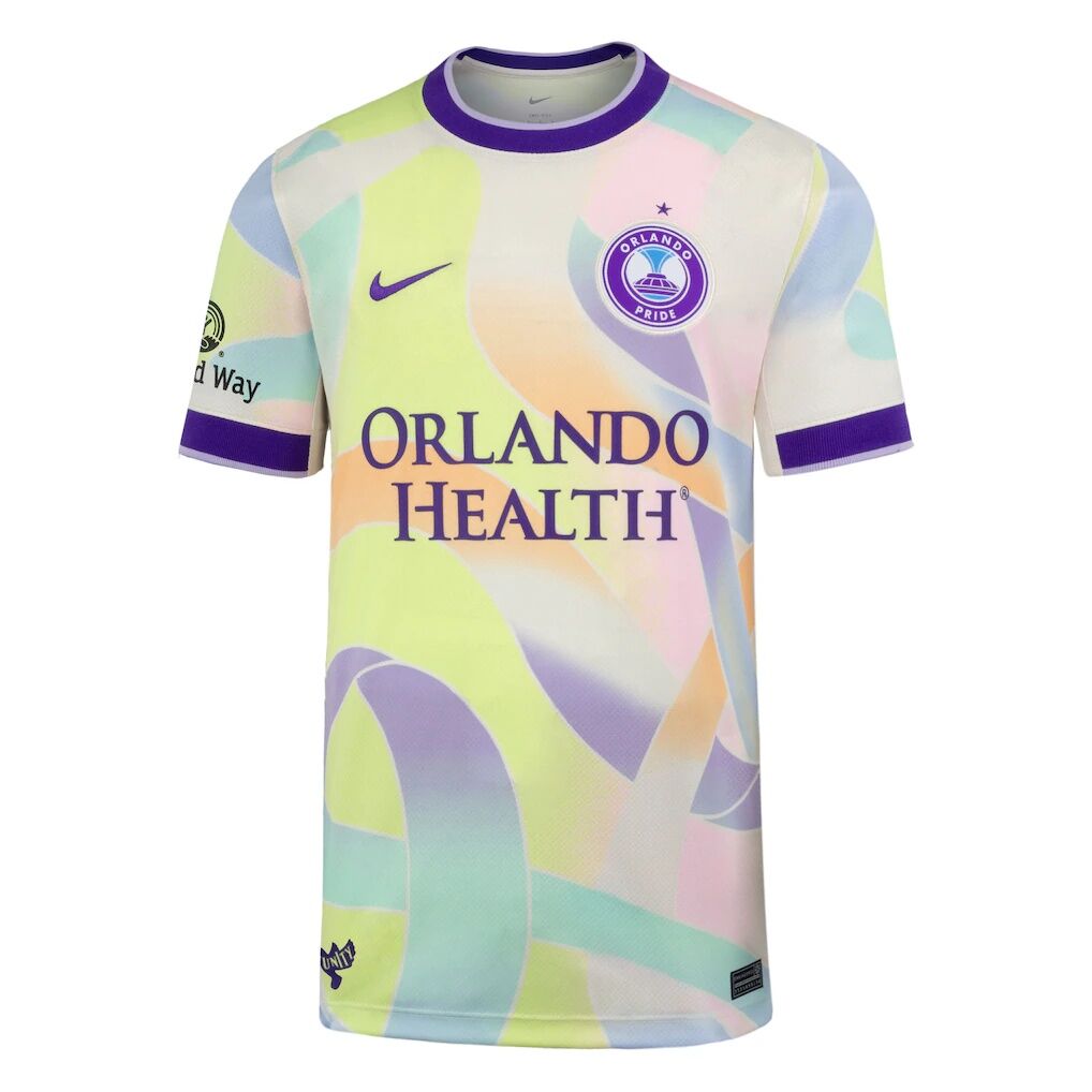 Orlando Pride Nike Youth 2026 Secondary Stadium Replica Jersey