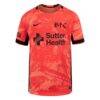 Bay FC Nike Youth 2026 Third Stadium Replica Jersey - Red - Side View
