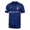 North Carolina Courage Nike Youth 2026 Third Stadium Replica Jersey - Navy - Side View