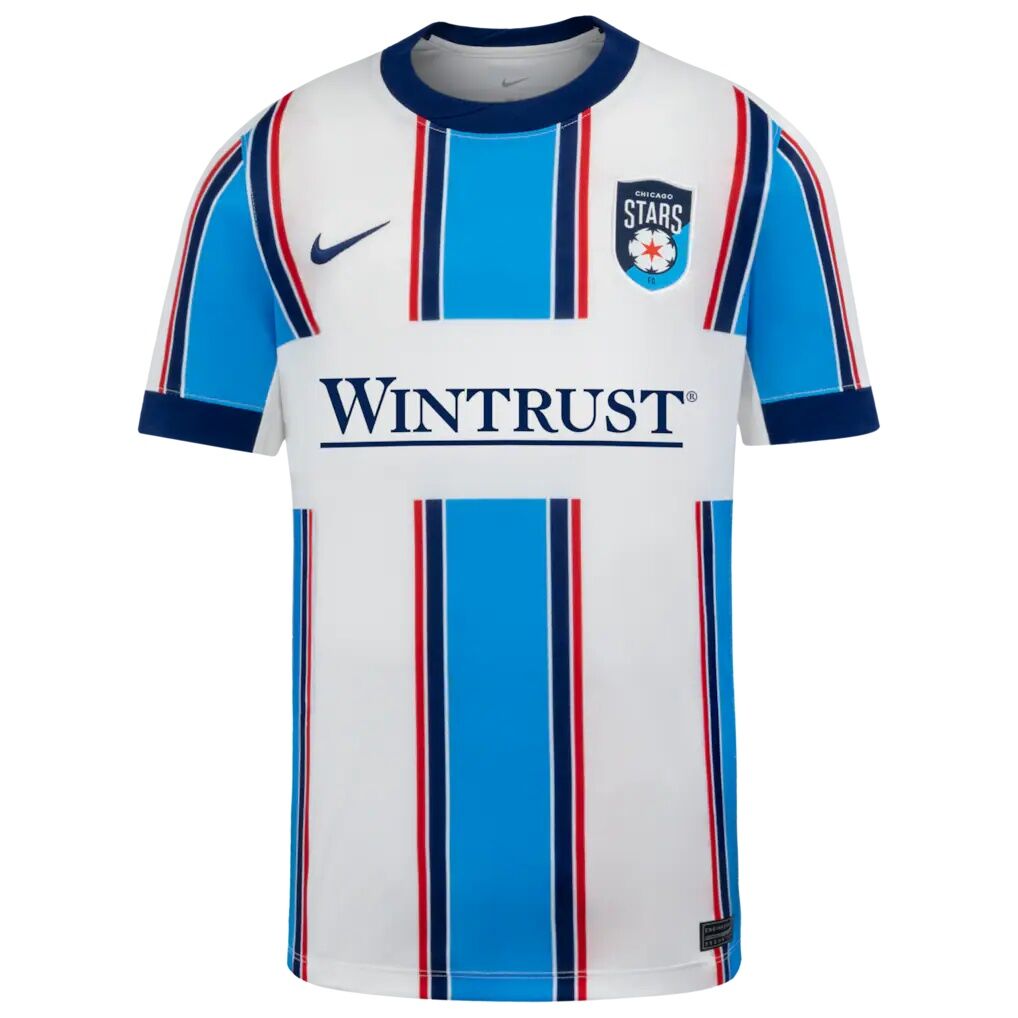 Chicago Stars FC Nike Youth 2026 Primary Stadium Replica Jersey