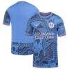 Houston Dash Nike Youth 2026 Third Stadium Replica Jersey - Blue - Front View