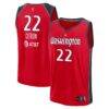 Sonia Citron Washington Mystics Fashion7 Unisex Explorer Edition Fast Break Replica Jersey - Red - Front View