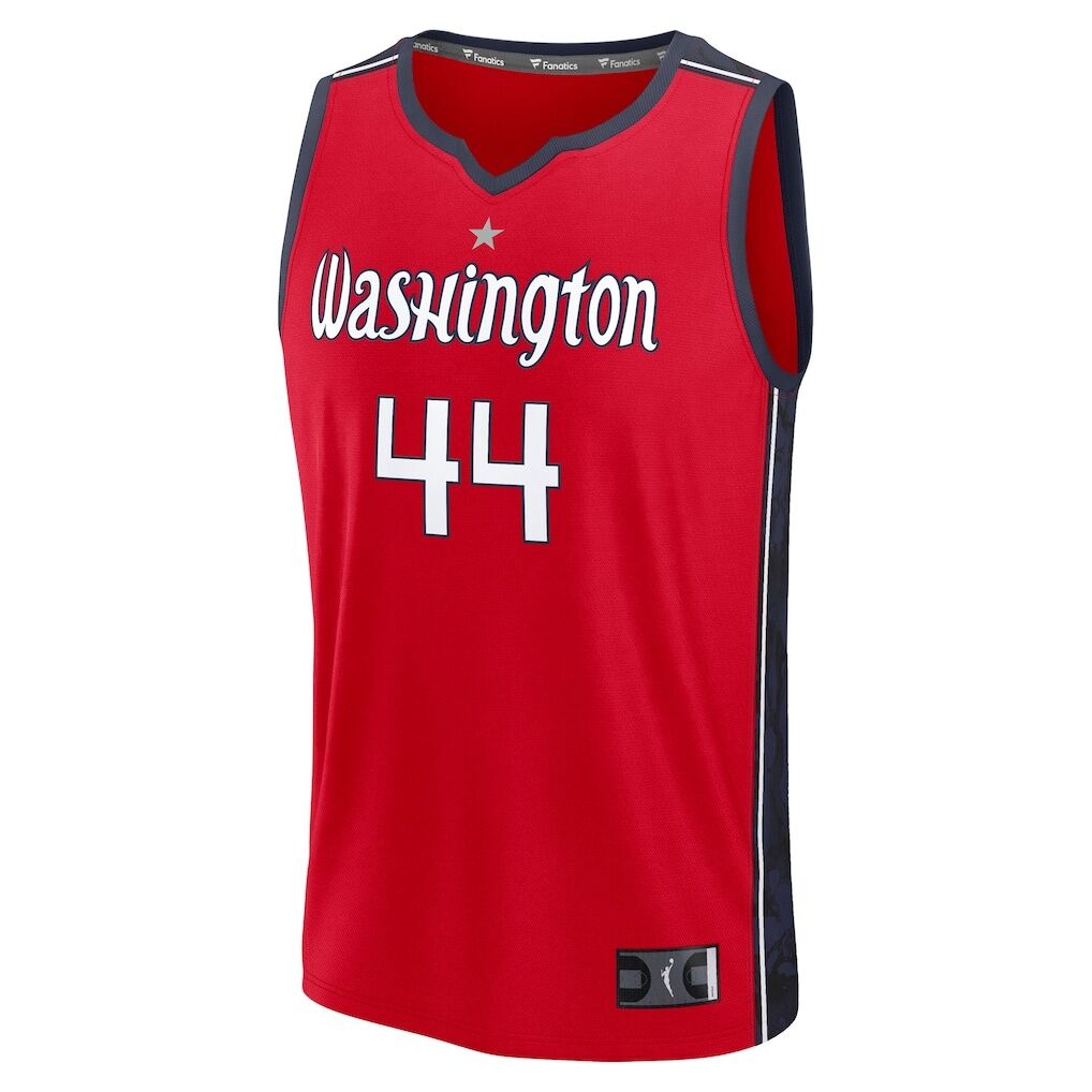Kiki Iriafen Washington Mystics Fashion7 Unisex Explorer Edition Fast Break Replica Jersey