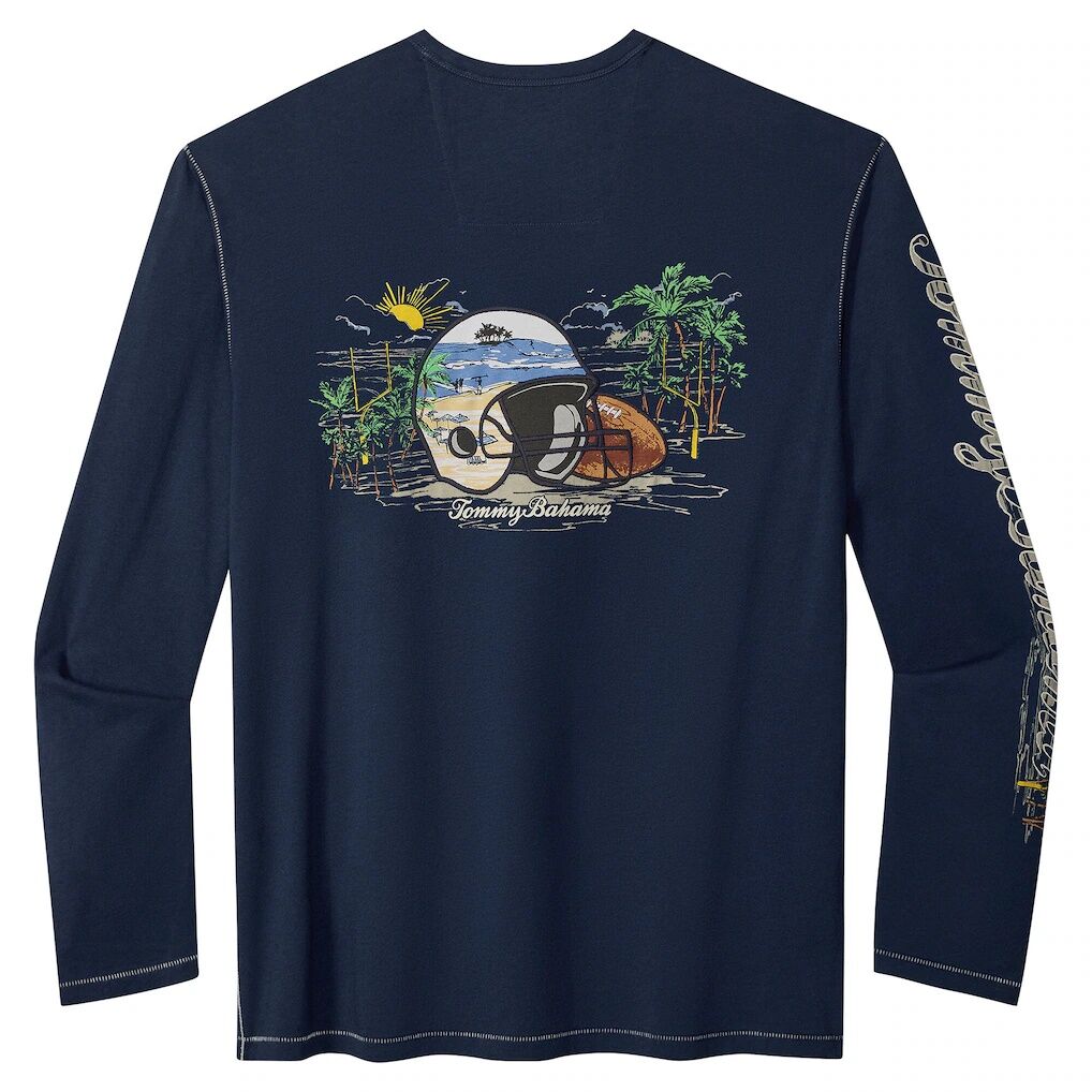 Chicago Bears Tommy Bahama Oasis Endzone Lux Long Sleeve T-Shirt