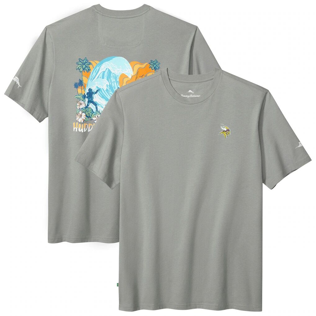 Minnesota Vikings Tommy Bahama Huddle & Hang Tens T-Shirt